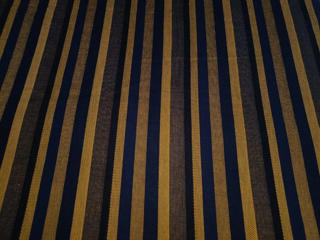 100% Cotton jacquard herringbone Fabric 58" wide available in two colors blue and mustard[13007/08]