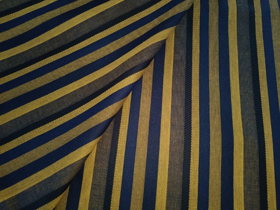 100% Cotton jacquard herringbone Fabric 58" wide available in two colors blue and mustard[13007/08]