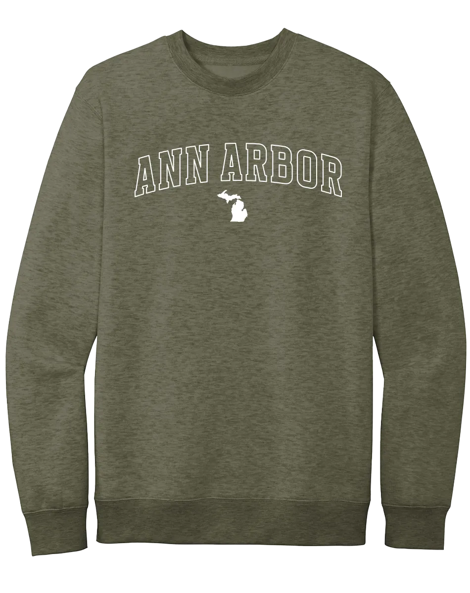 Ann Arbor Crewneck Sweatshirt