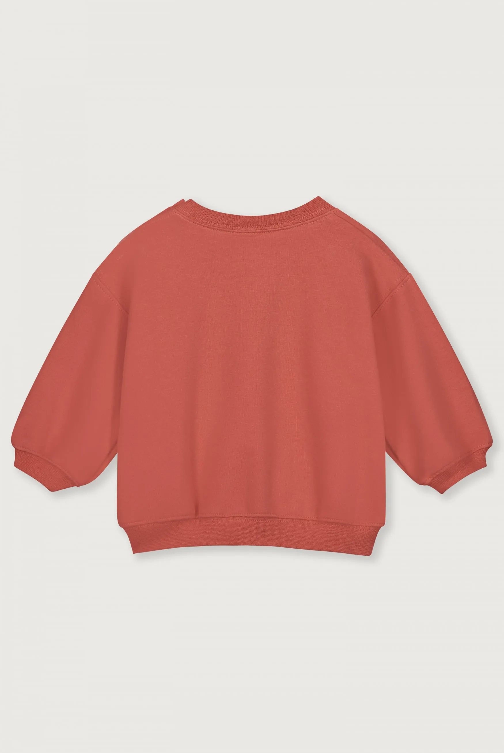 Baby Dropped Shoulder Sweater | Poppy Red