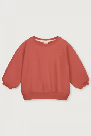 Baby Dropped Shoulder Sweater | Poppy Red