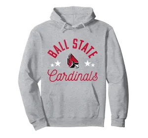 Ball State University Cardinals Logo Pullover Hoodie