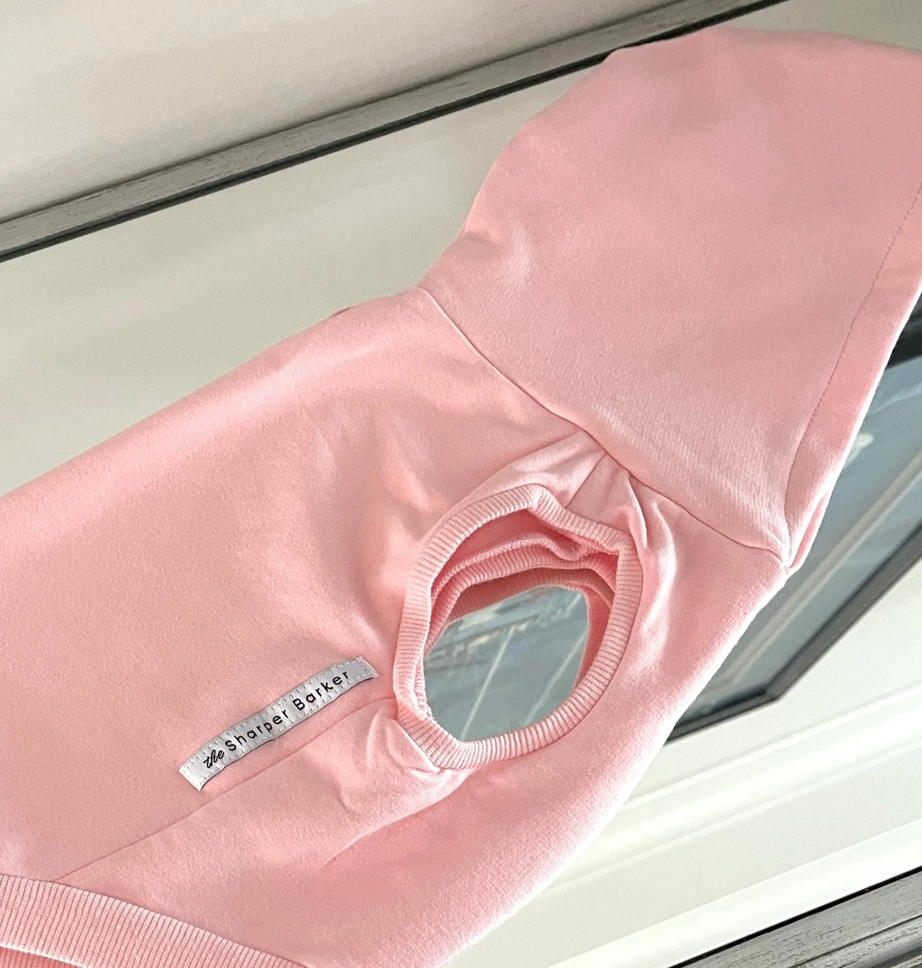 bamboo cotton hoodie - cherry blossom pink