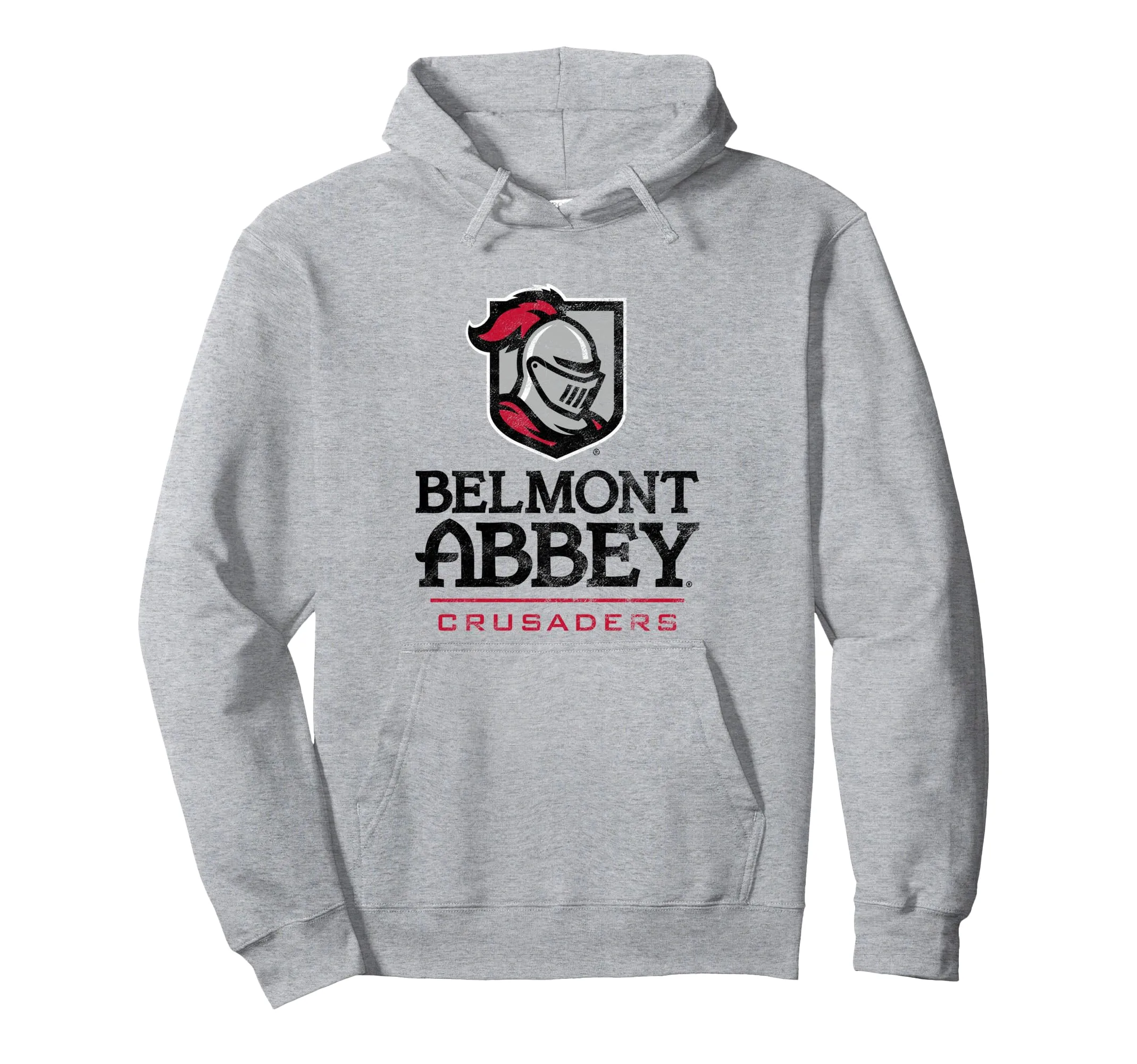 Belmont Abbey College Crusaders Large Pullover Hoodie