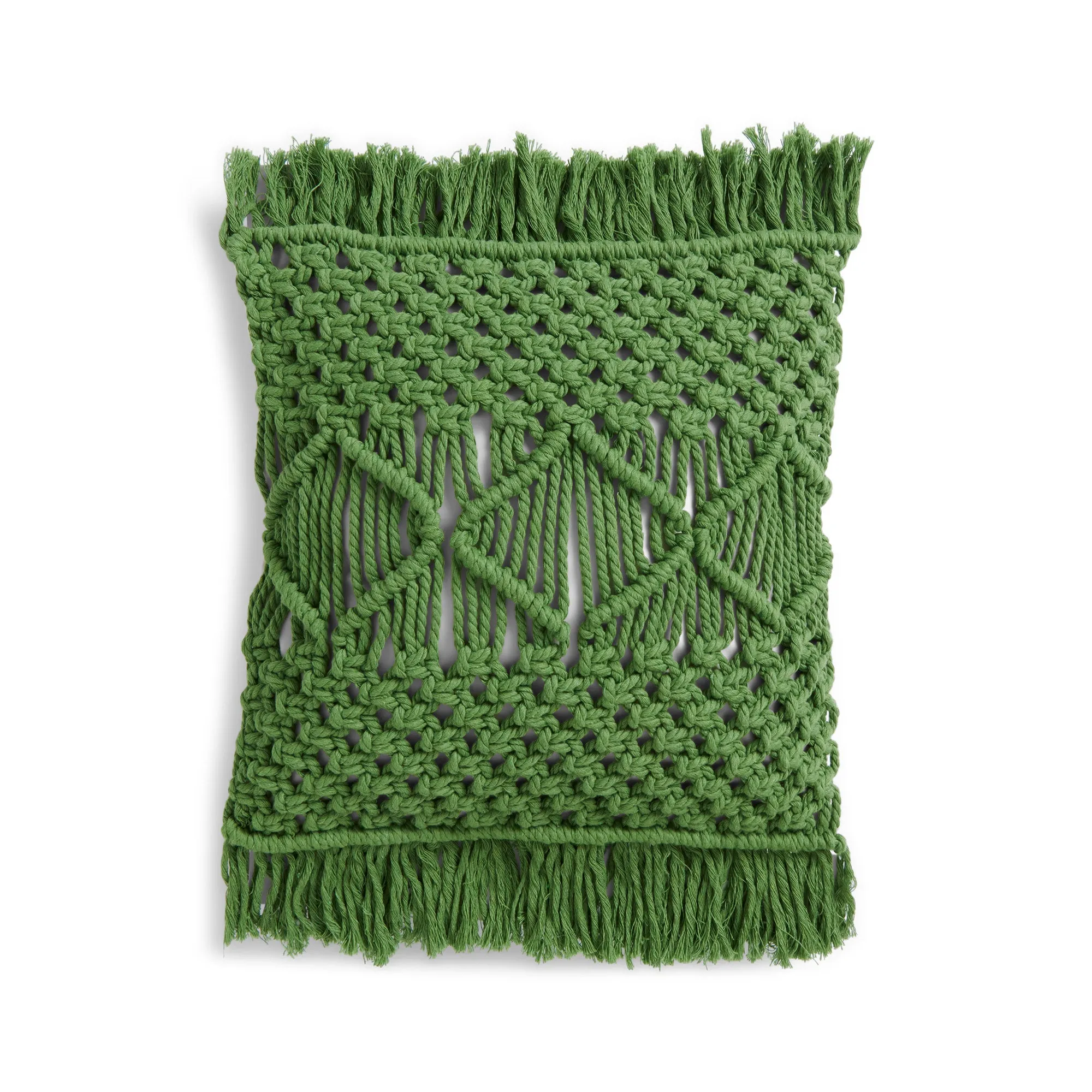 Bernat Craft Macrame Pillow