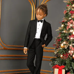 BLACK FORMAL BOYS 2 PIECES SUIT