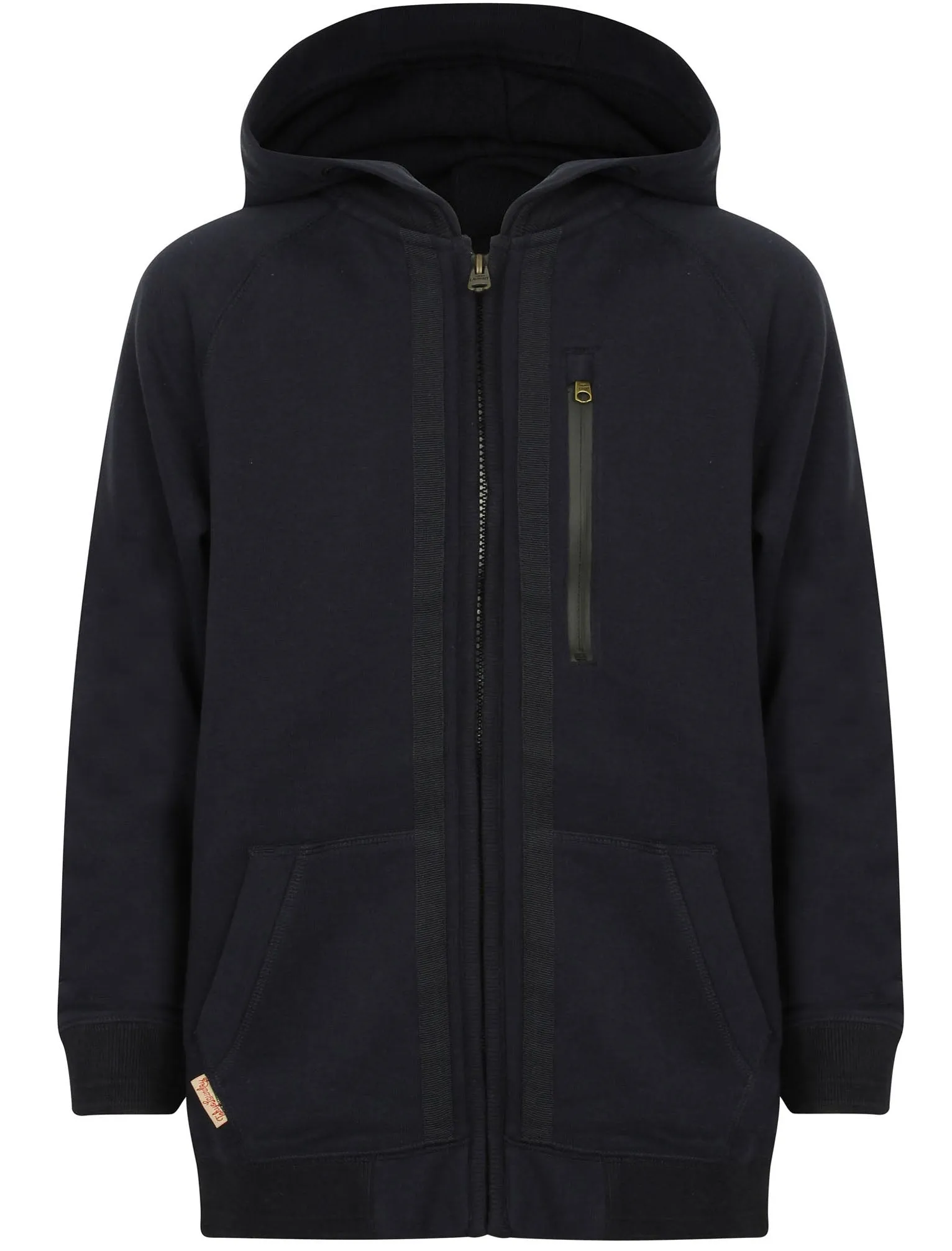 Boys K-Atlanta Cove Zip Through Hoodie in Dark Navy - Tokyo Laundry Kids