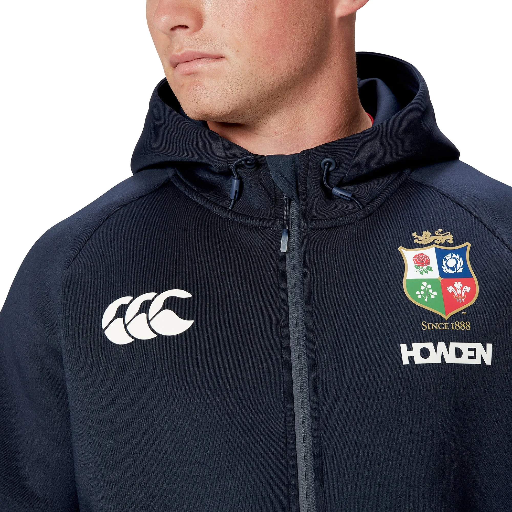 British & Irish Lions Full Zip Everest Rugby Hoody