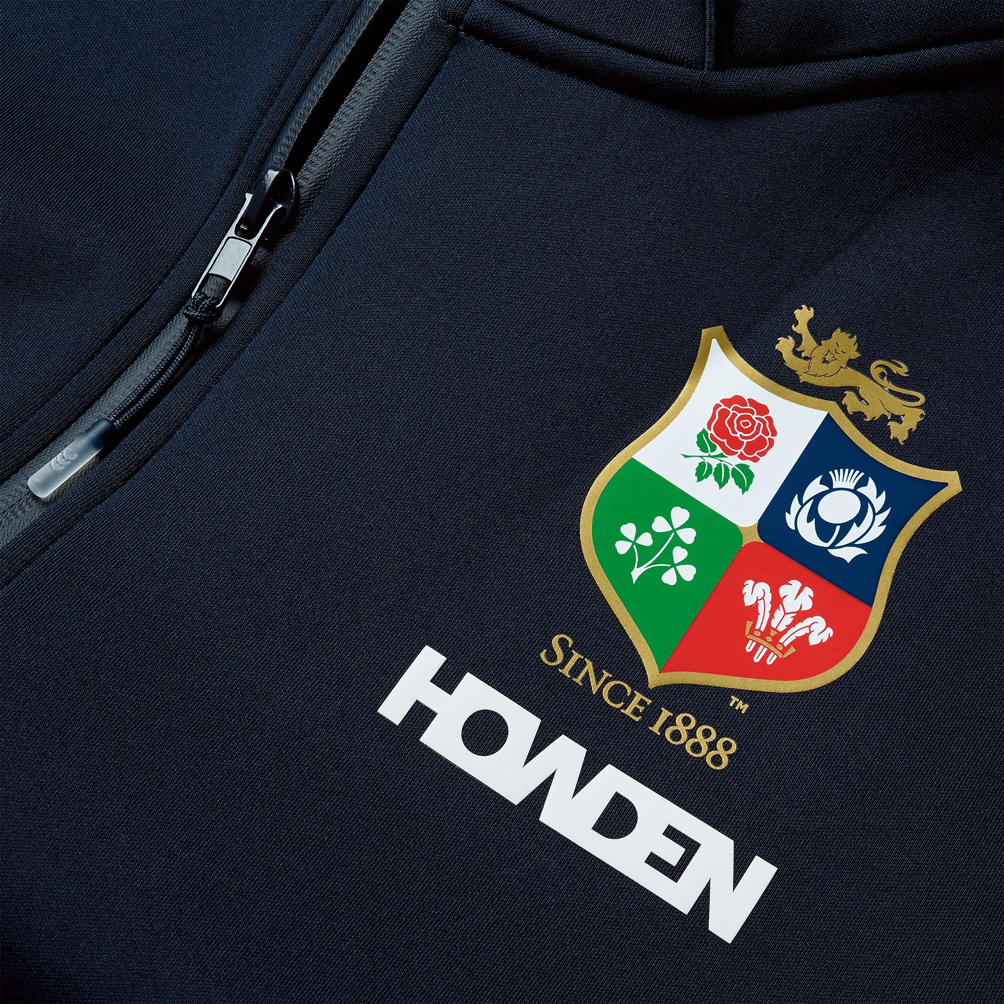 British & Irish Lions Full Zip Everest Rugby Hoody