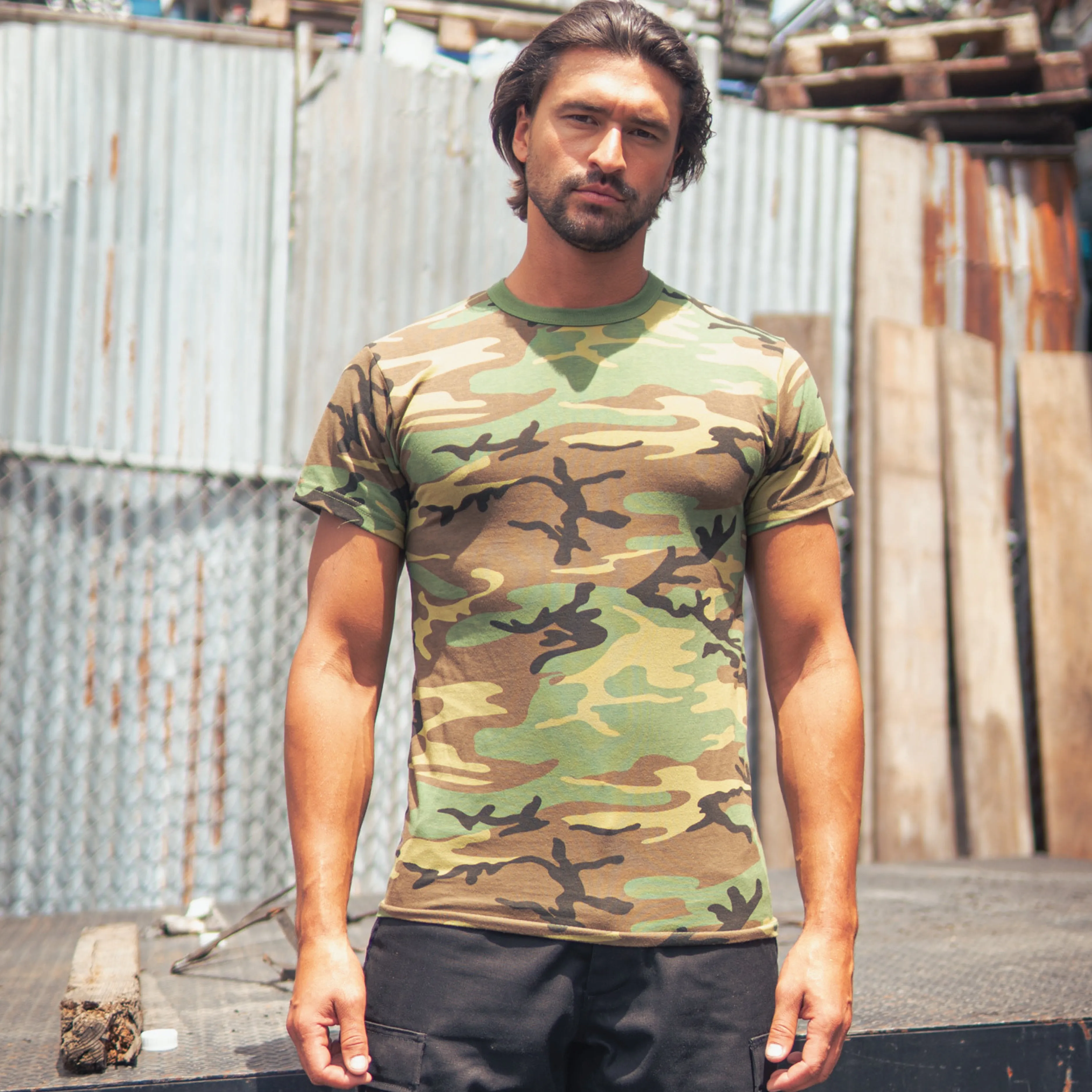 Camo Heavyweight T-Shirts