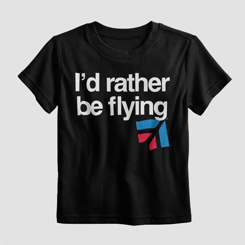 CESSNA-RATHER-FLYING - Kids T-Shirt