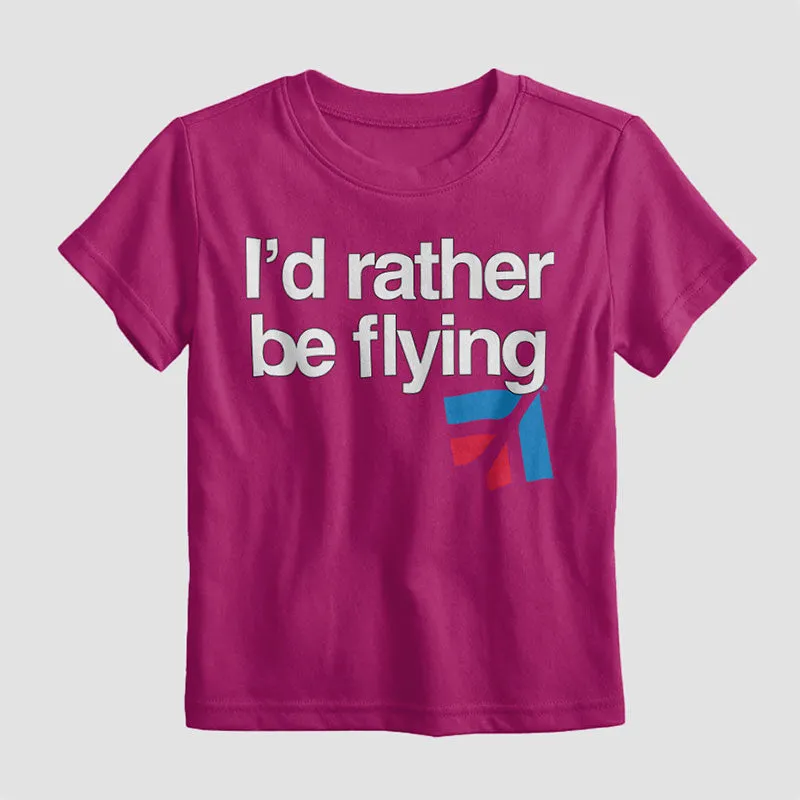 CESSNA-RATHER-FLYING - Kids T-Shirt