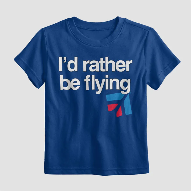 CESSNA-RATHER-FLYING - Kids T-Shirt