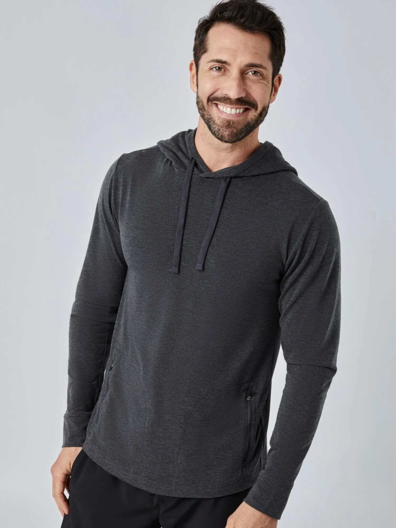 Charcoal Performance Pullover Hoodie