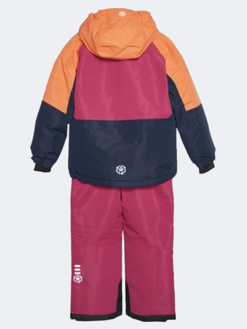 Color Kids Girls Skiing Set Vivacious