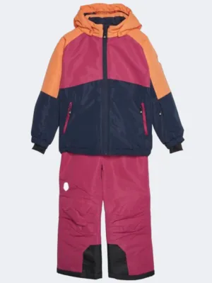 Color Kids Girls Skiing Set Vivacious