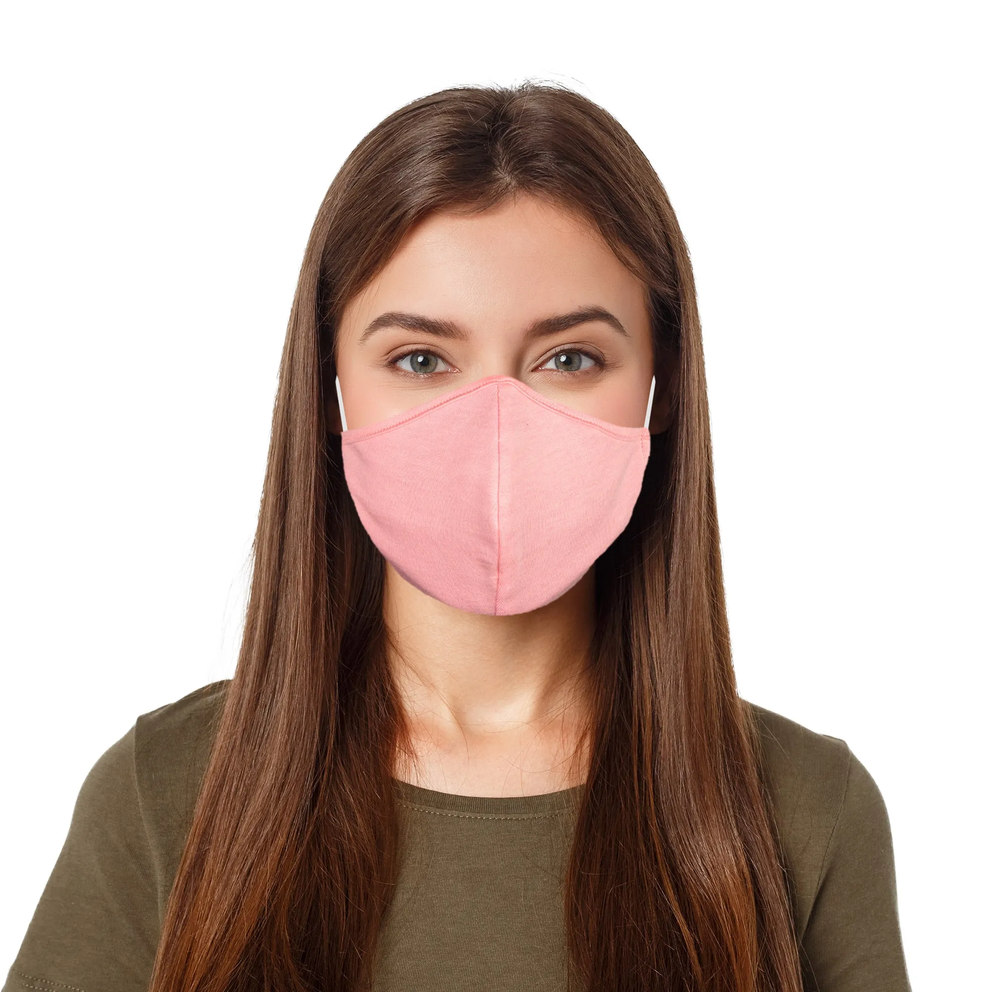 DALIX Cloth Face Mask Reuseable Washable Made in USA - S-M, L-XL Size (20 Pack)