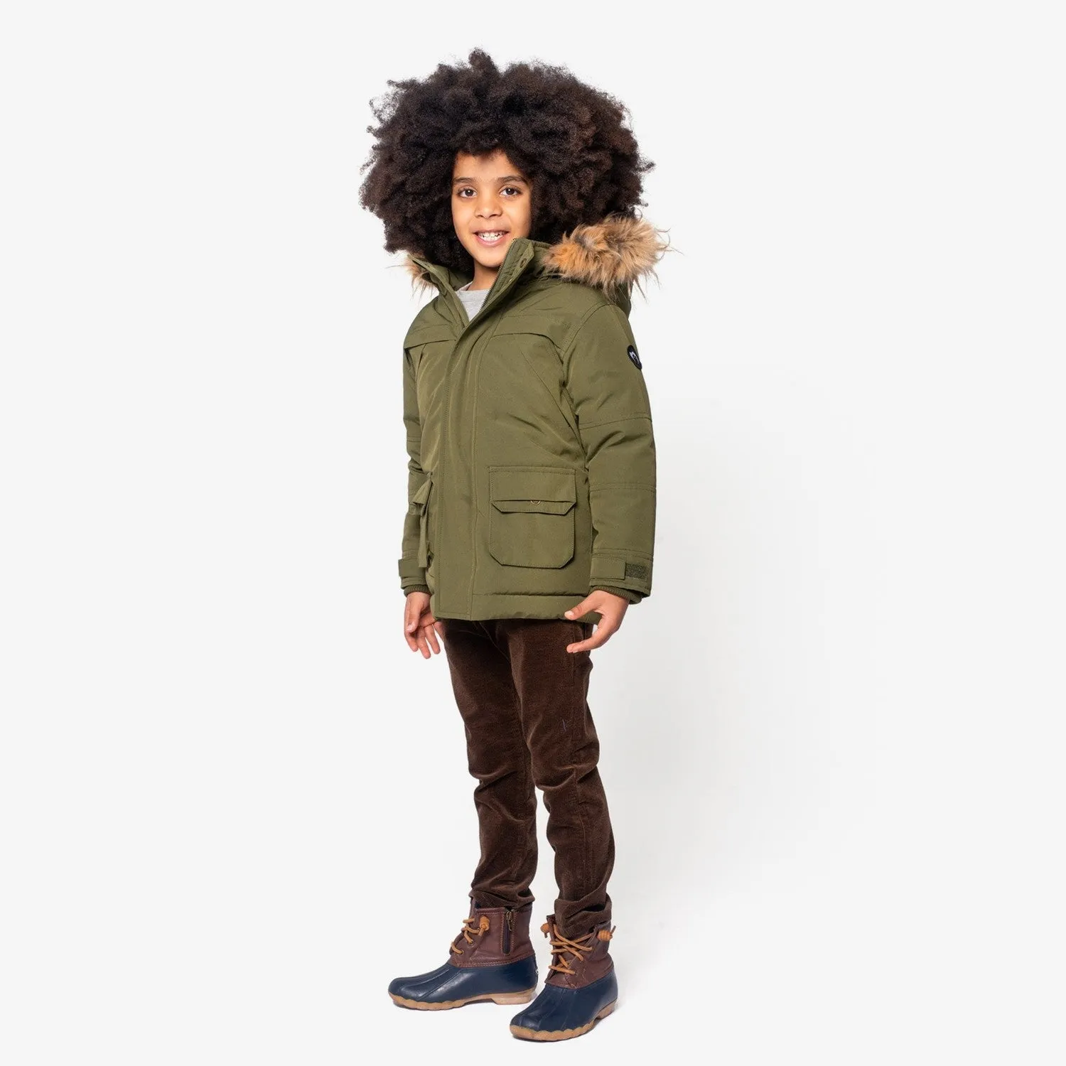 Denali Down Coat | Moss