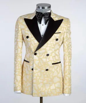 Designer Prom Tuxedo Yellow