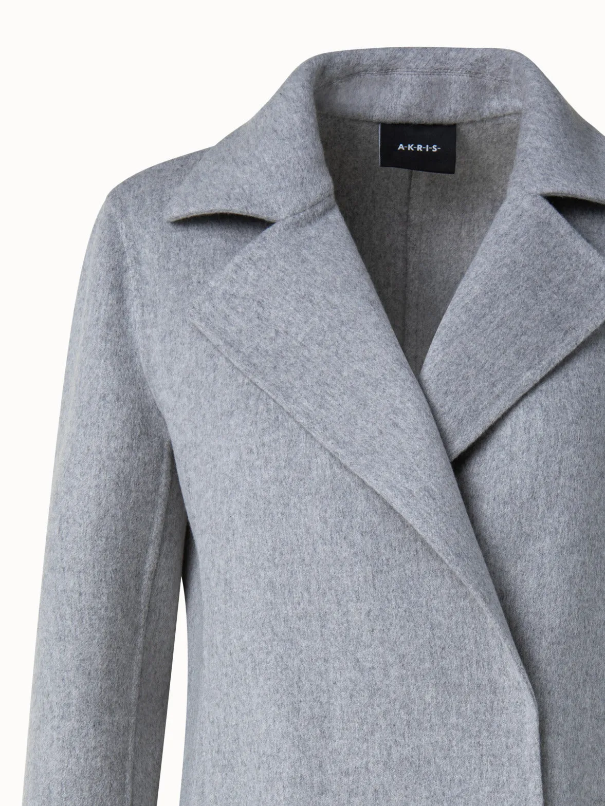 Double-Face Cashmere Coat