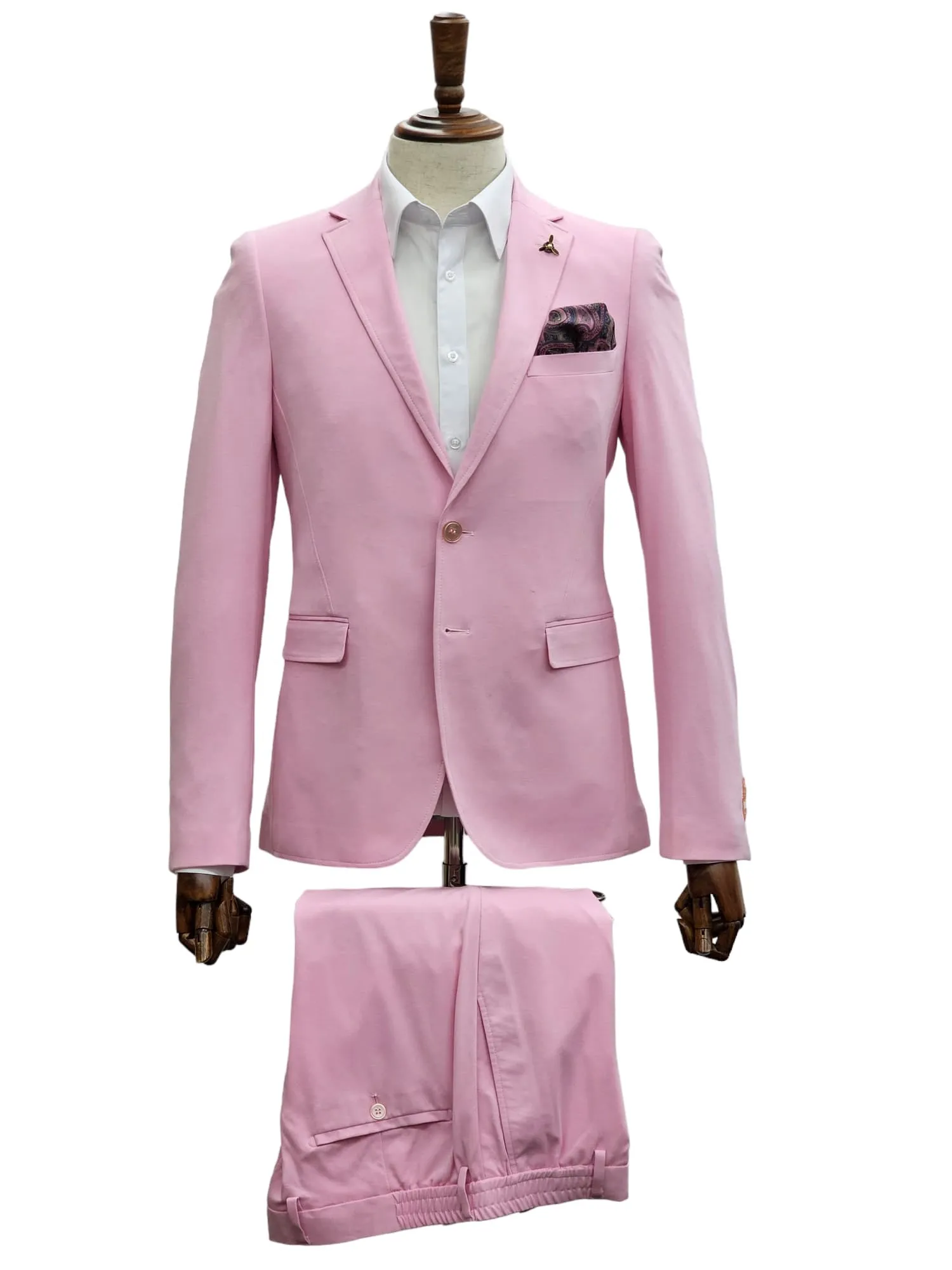 Giovanni Testi Traveller Suit GTRVL2N-01 PINK