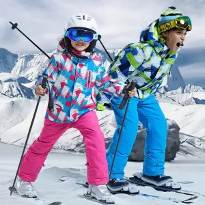 Girls and Boys Insulated Snow Jacket & Pants