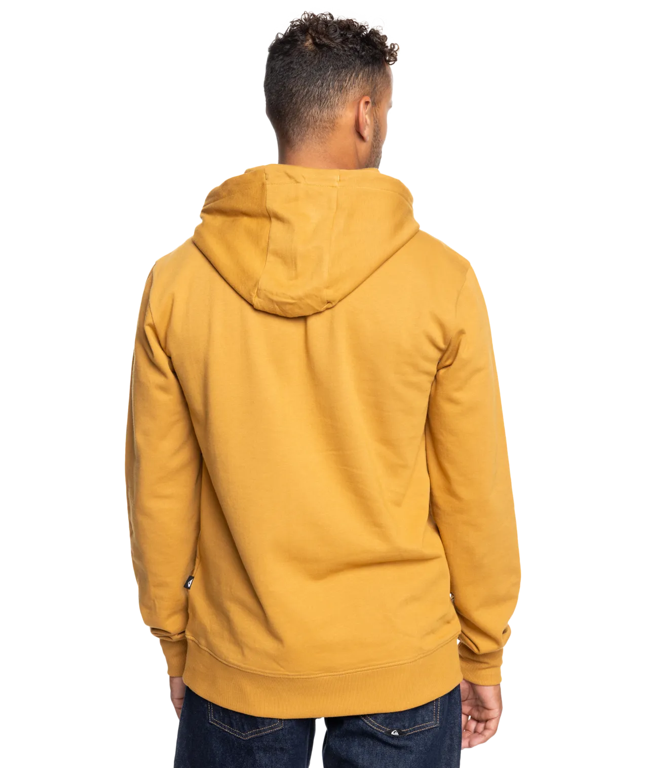 Gradient Mountains Hoodie in Bone Brown