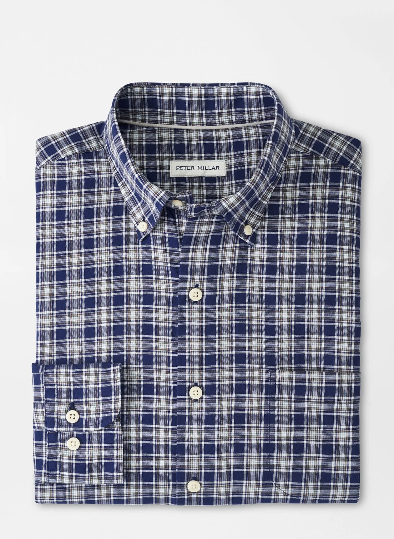 Haight Summer Soft Cotton Sport Shirt - Navy