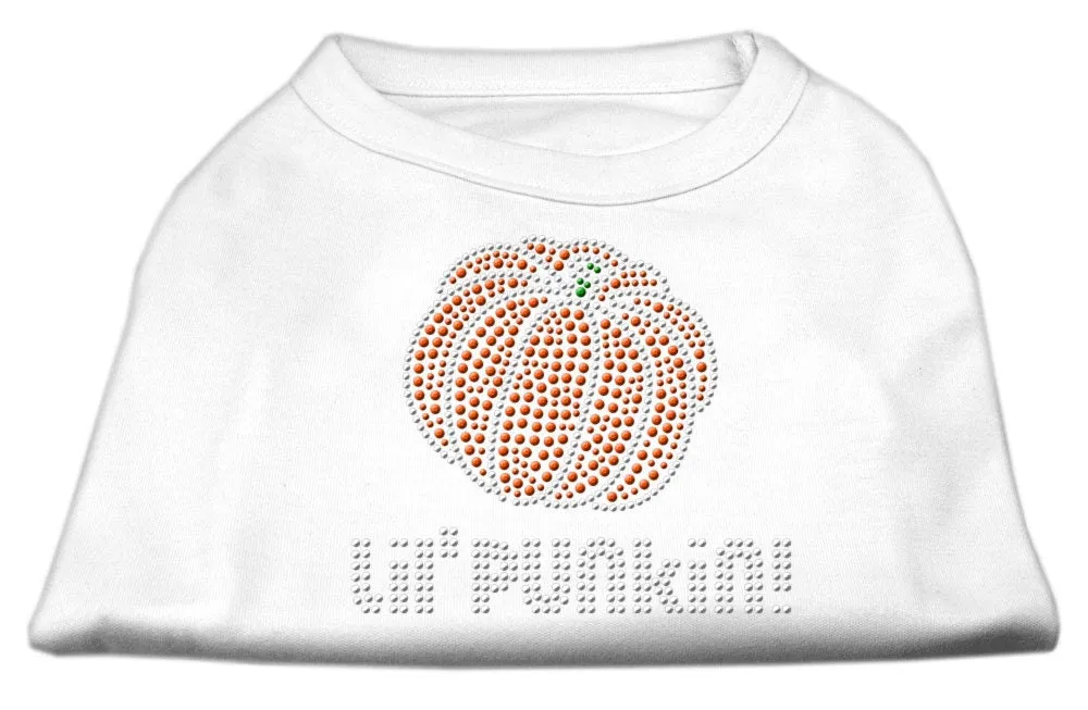 Halloween Pet Dog & Cat Shirt Rhinestone, "Lil Punkin"