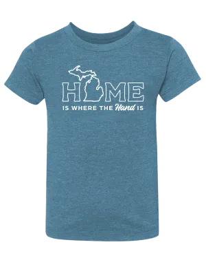 Home is Where the Hand Is Kids T-Shirt