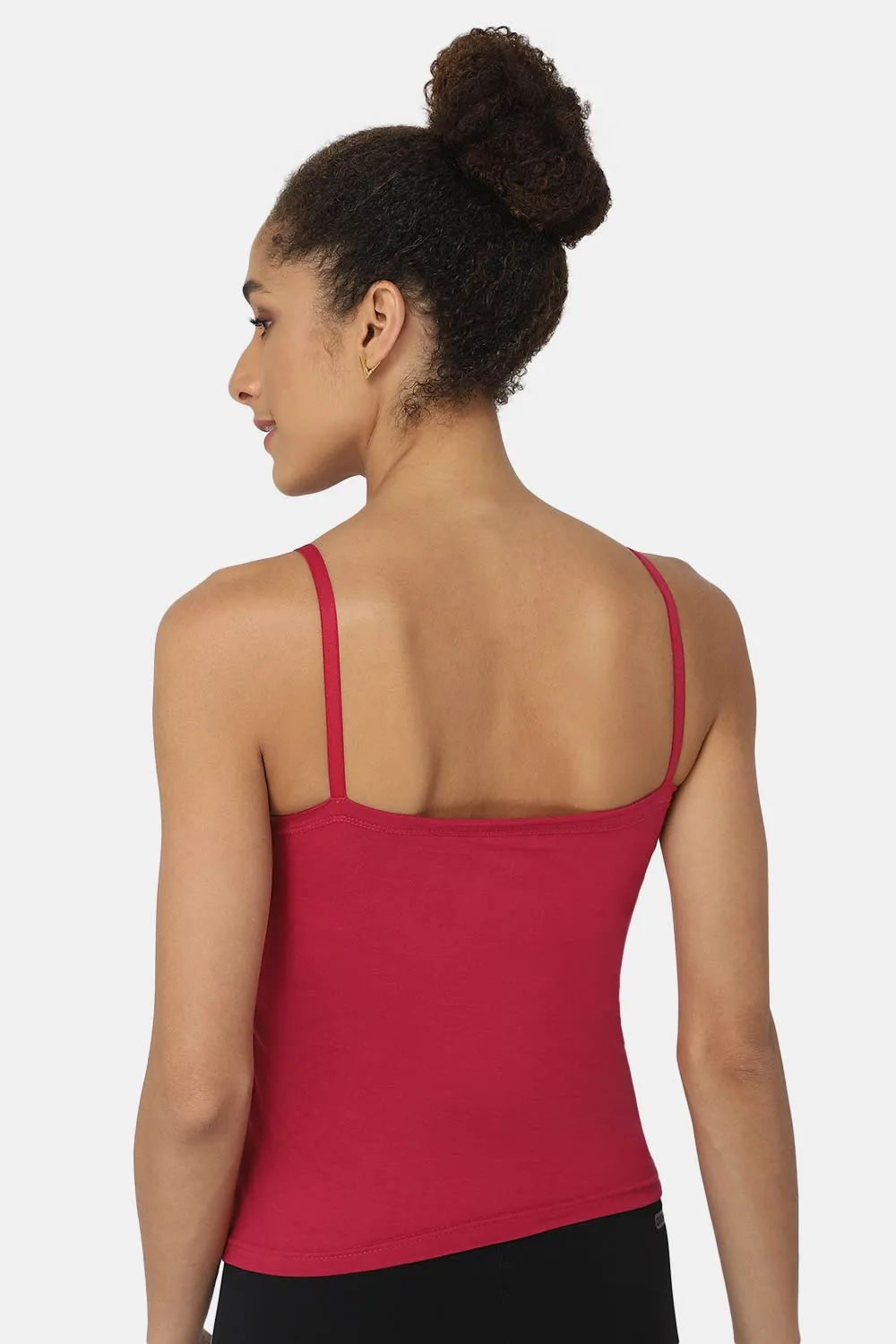 Intimacy Cotton Slip Camisole – IN05 | Wire-Free, Seamless & Adjustable