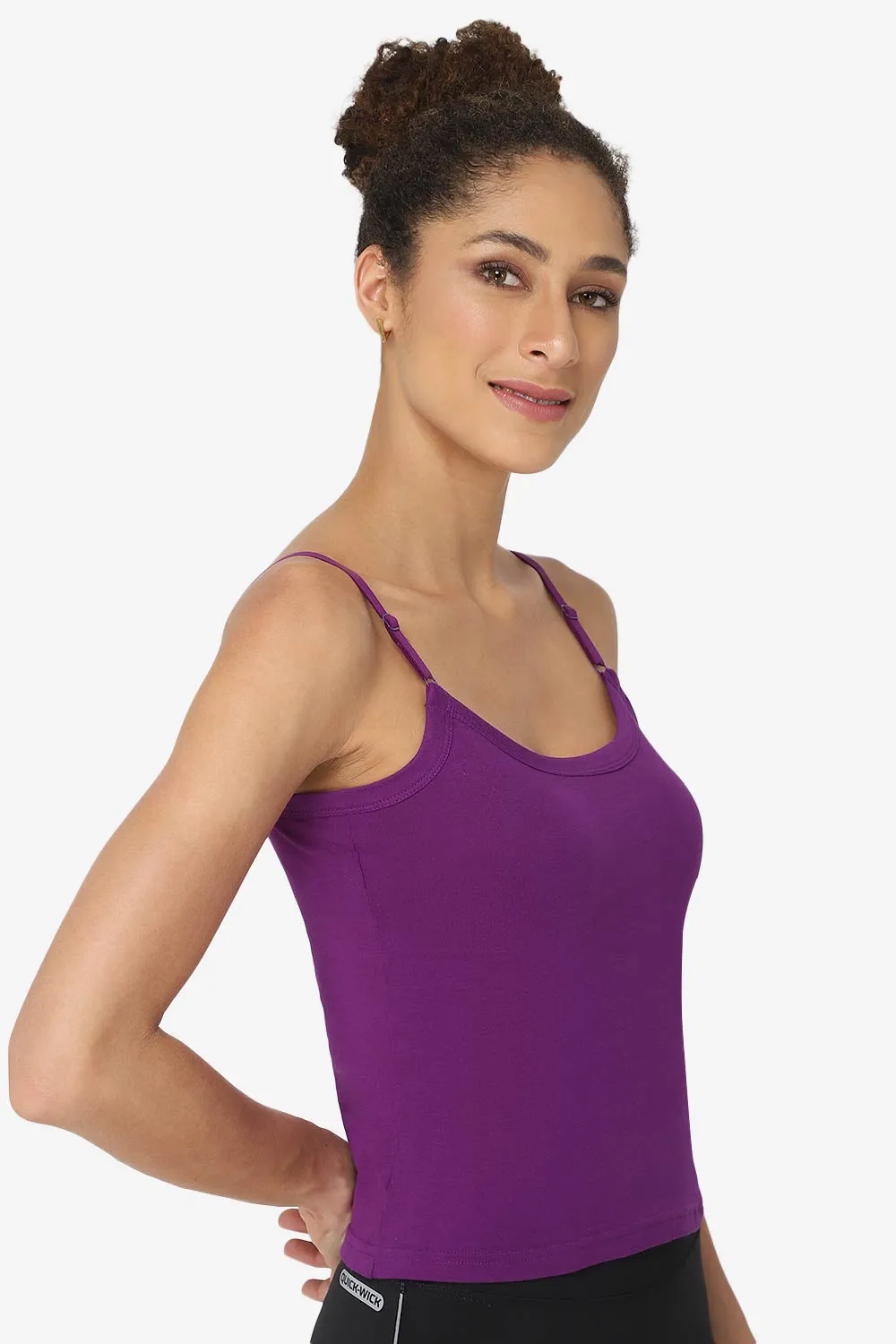 Intimacy Cotton Slip Camisole – IN05 | Wire-Free, Seamless & Adjustable