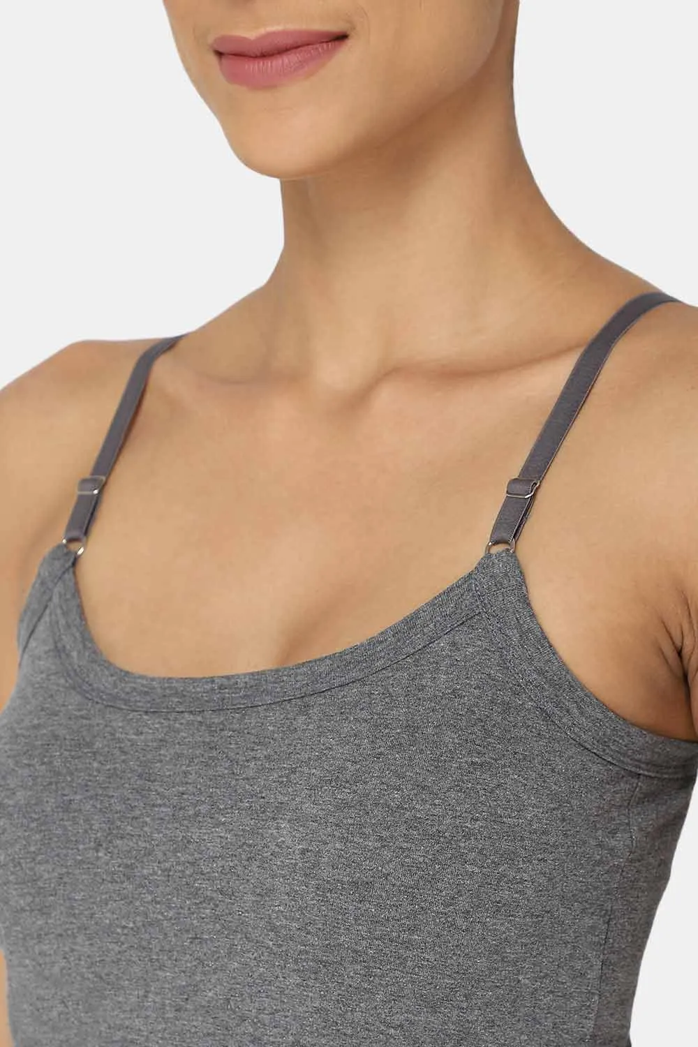 Intimacy Cotton Slip Camisole – IN05 | Wire-Free, Seamless & Adjustable