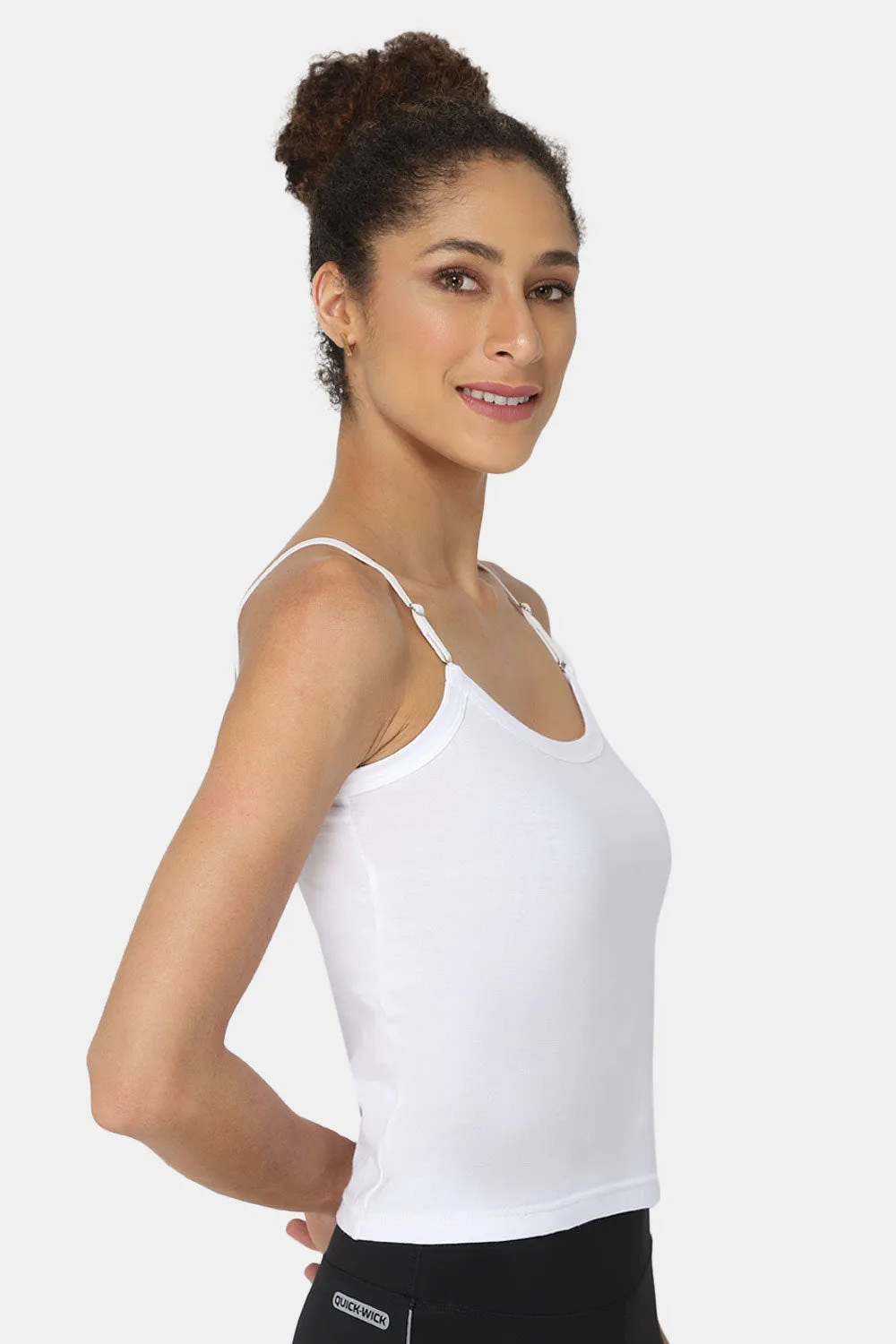 Intimacy Cotton Slip Camisole – IN05 | Wire-Free, Seamless & Adjustable