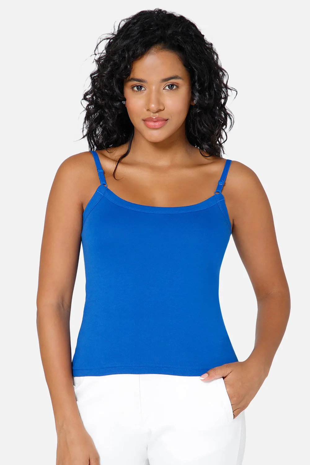 Intimacy Cotton Slip Camisole – IN05 | Wire-Free, Seamless & Adjustable