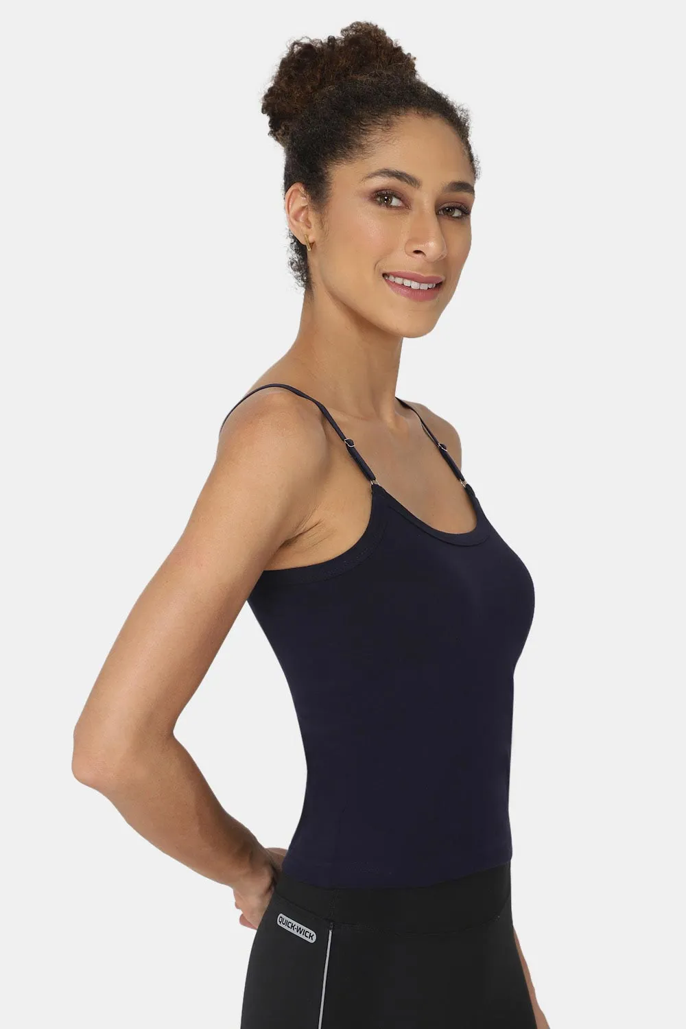 Intimacy Cotton Slip Camisole – IN05 | Wire-Free, Seamless & Adjustable