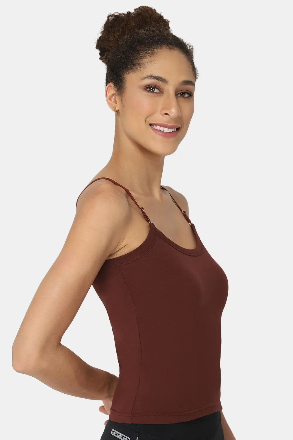 Intimacy Cotton Slip Camisole – IN05 | Wire-Free, Seamless & Adjustable