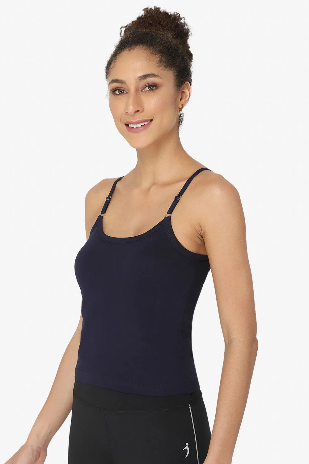 Intimacy Cotton Slip Camisole – IN05 | Wire-Free, Seamless & Adjustable