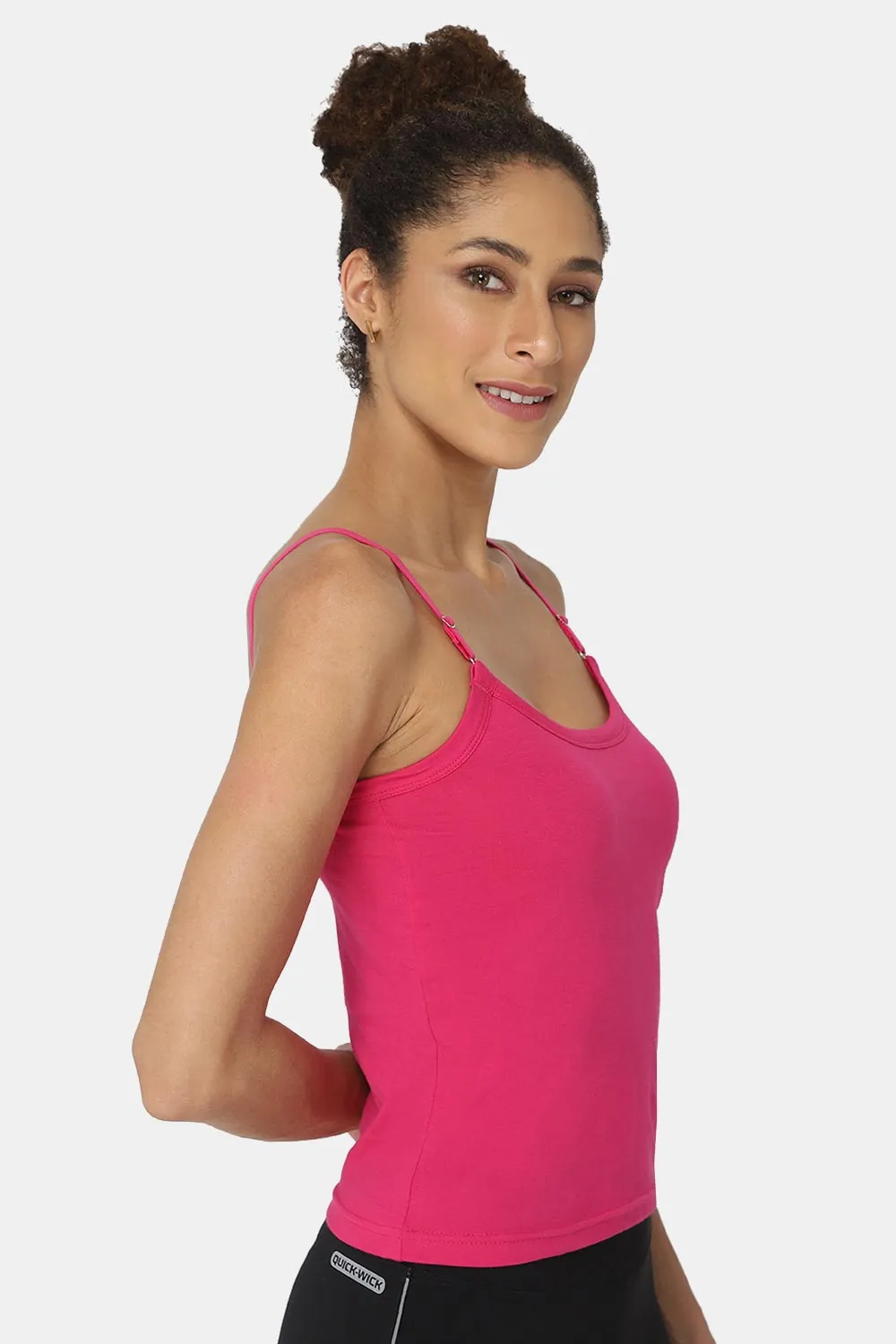 Intimacy Cotton Slip Camisole – IN05 | Wire-Free, Seamless & Adjustable