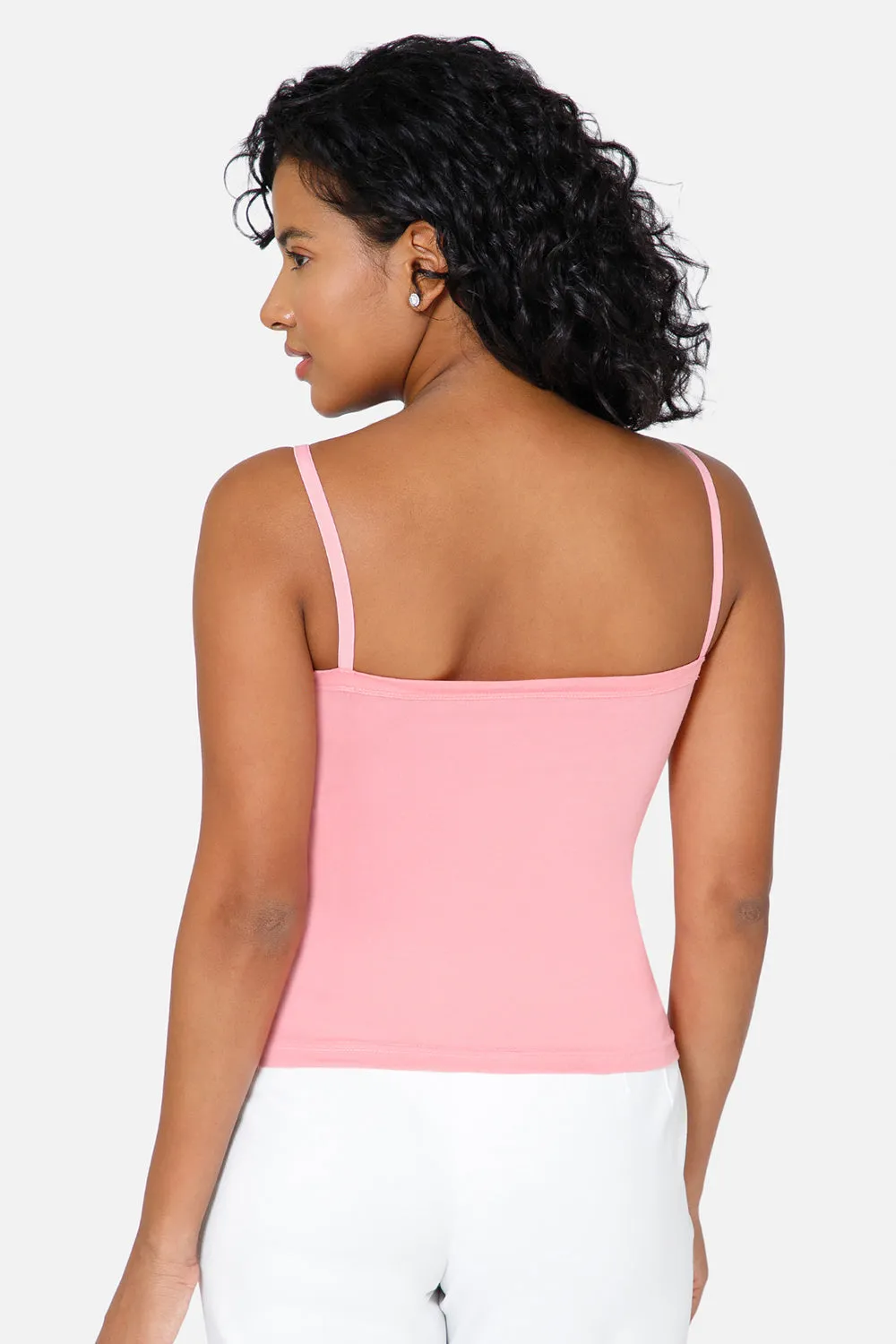 Intimacy Cotton Slip Camisole – IN05 | Wire-Free, Seamless & Adjustable