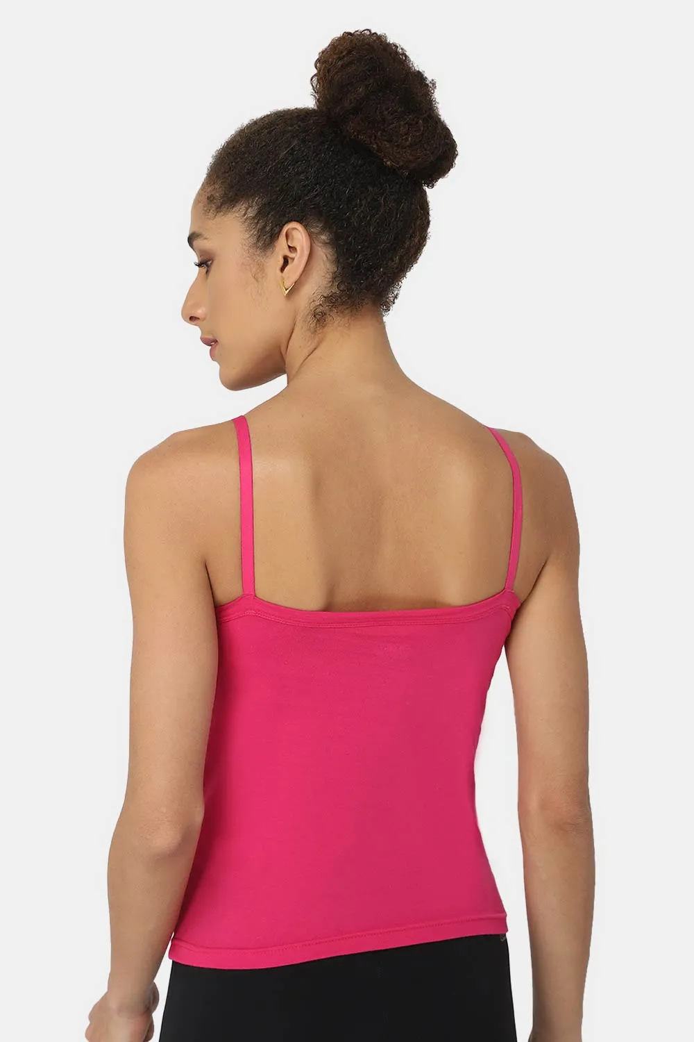 Intimacy Cotton Slip Camisole – IN05 | Wire-Free, Seamless & Adjustable