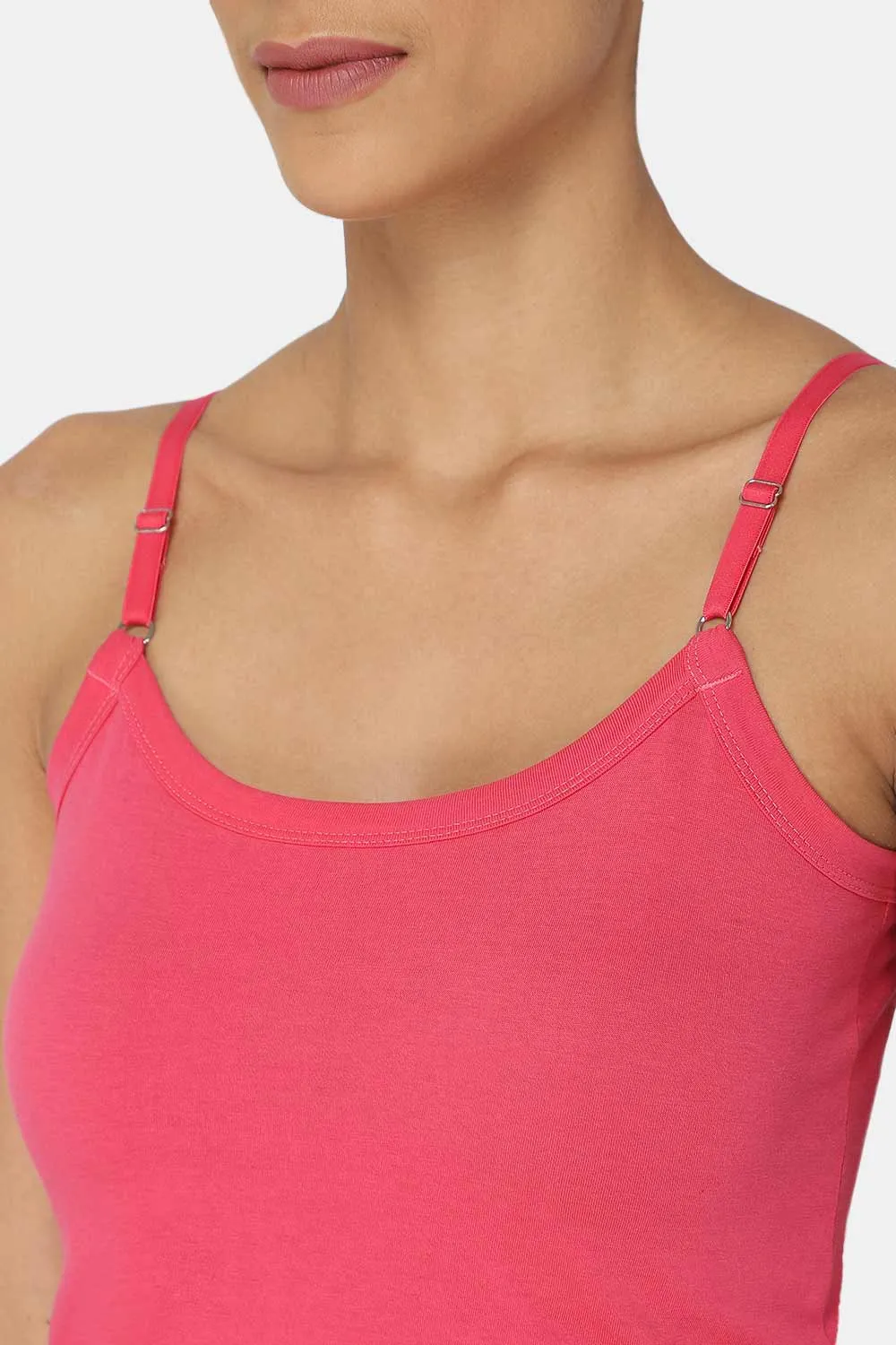 Intimacy Cotton Slip Camisole – IN05 | Wire-Free, Seamless & Adjustable