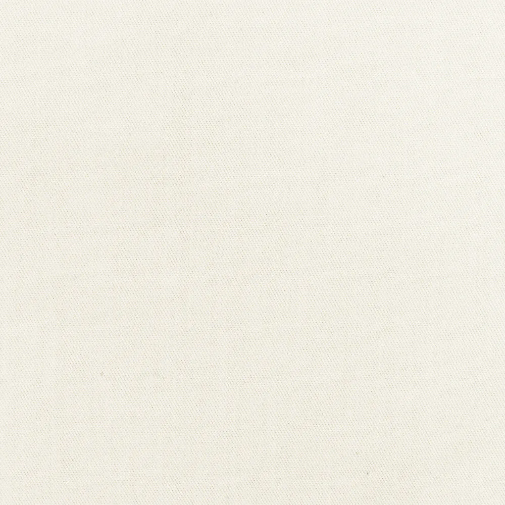 Ivory Solid Rayon Twill Woven Fabric