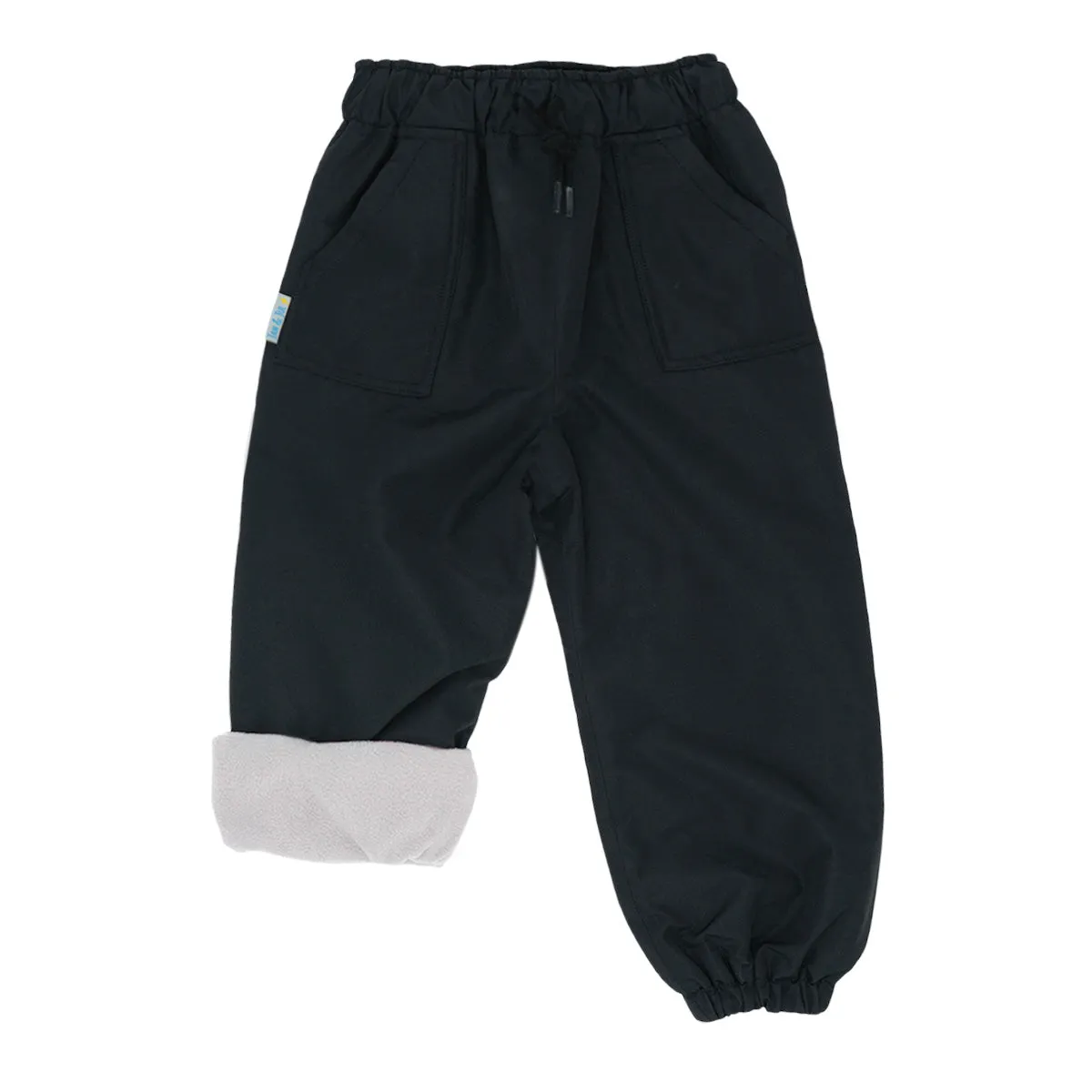 Jan & Jul Cozy-Dry Rain/Snow Pants (Fleece Lined) - Black