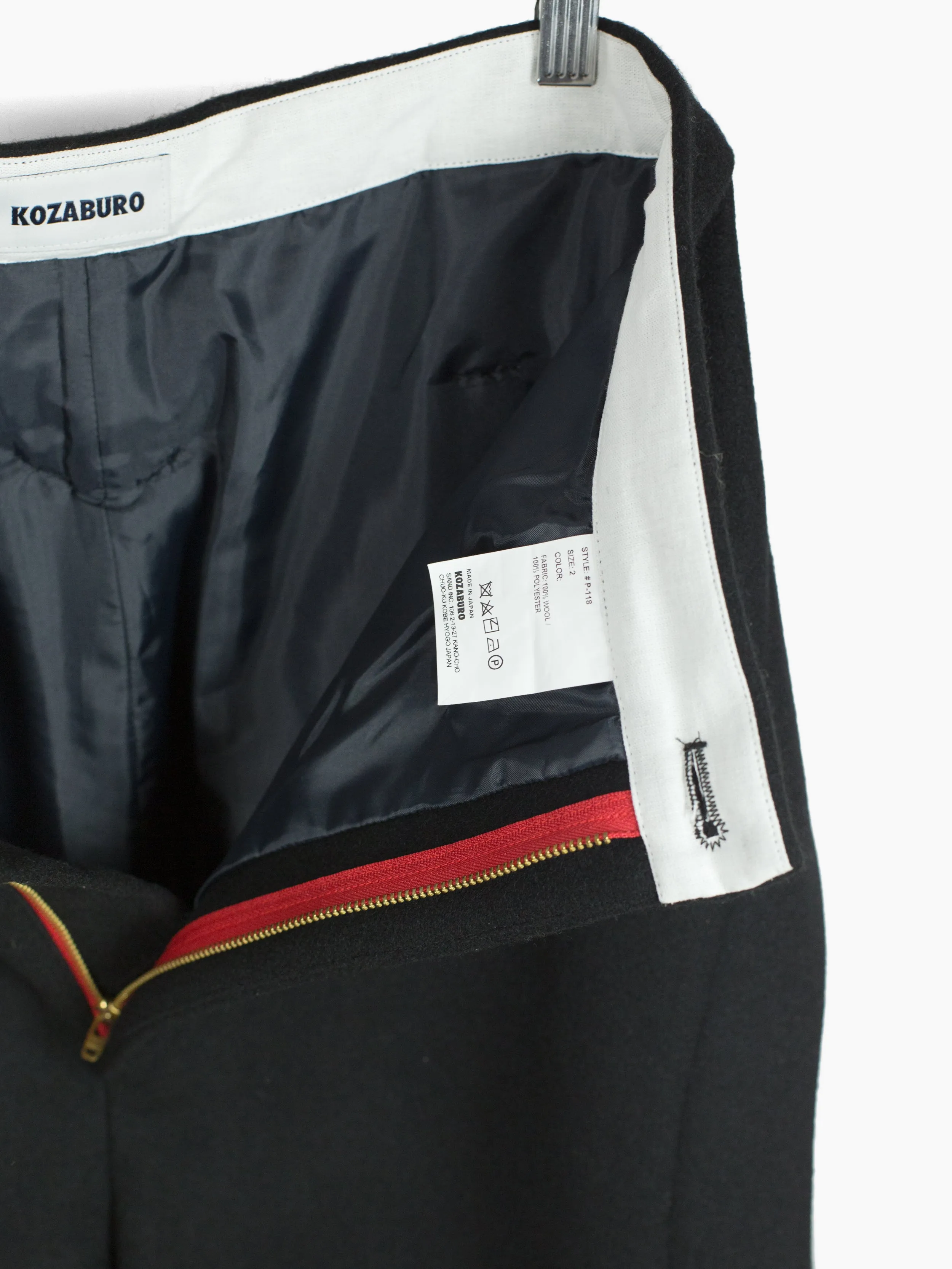 Kozaburo AW22 Melton Dexter Pro Pants