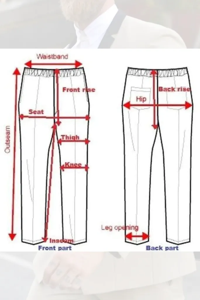 Men Pants office Black Casual straight suit pants men's formal pants men's dress party club dress pants