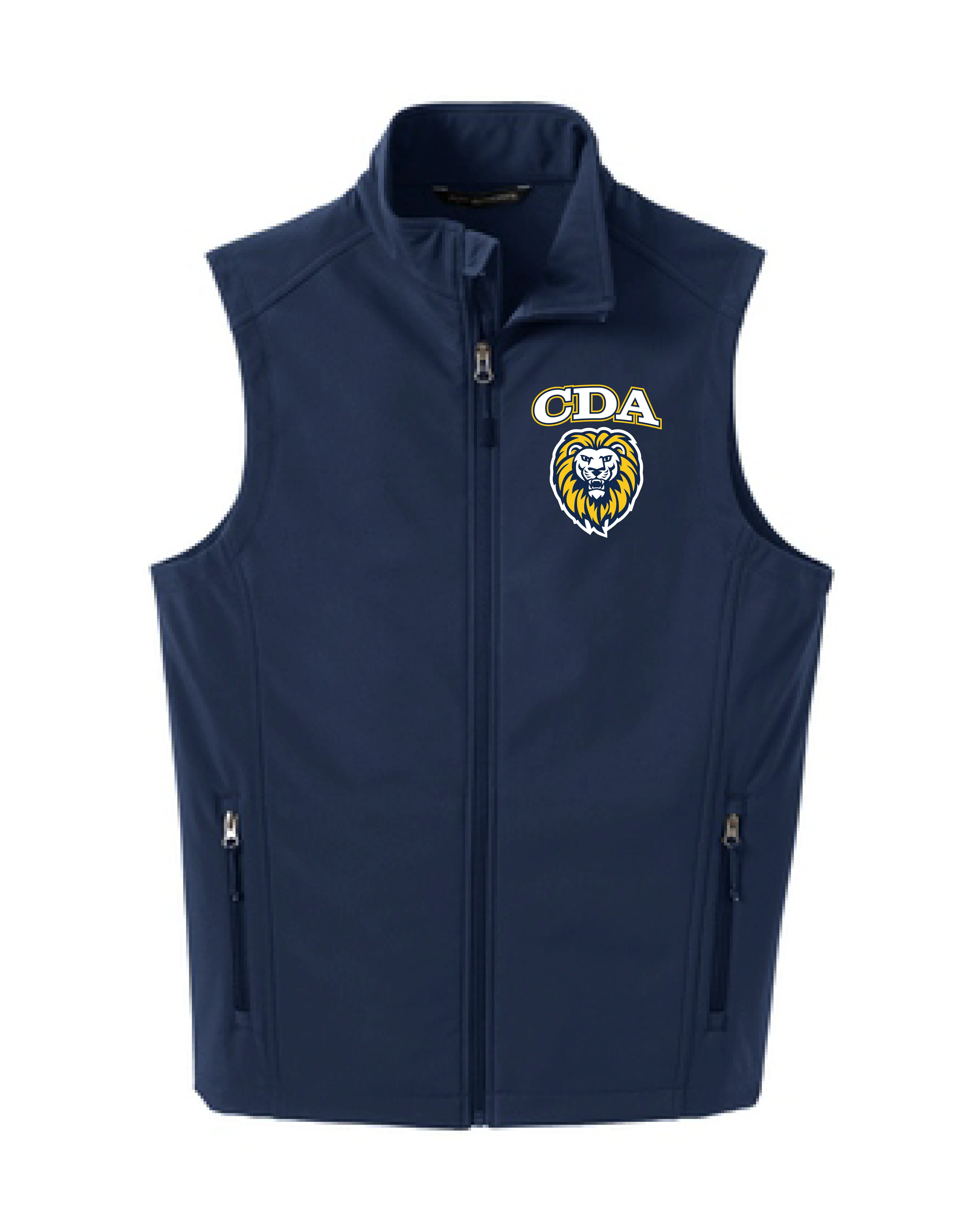 Navy Men's Soft Shell Vest