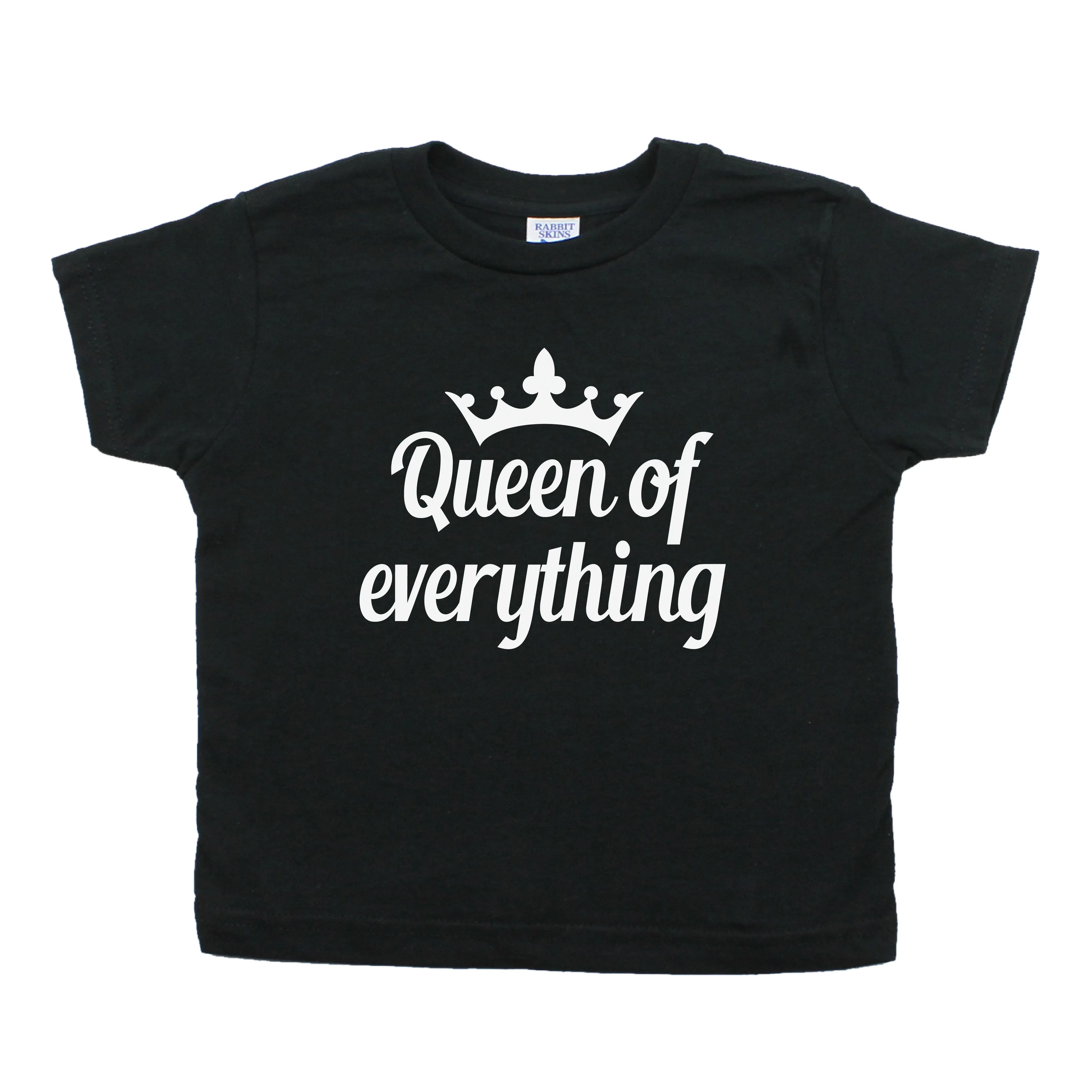 Queen of Everything Toddler Short Sleeve 100% Cotton T-Shirt