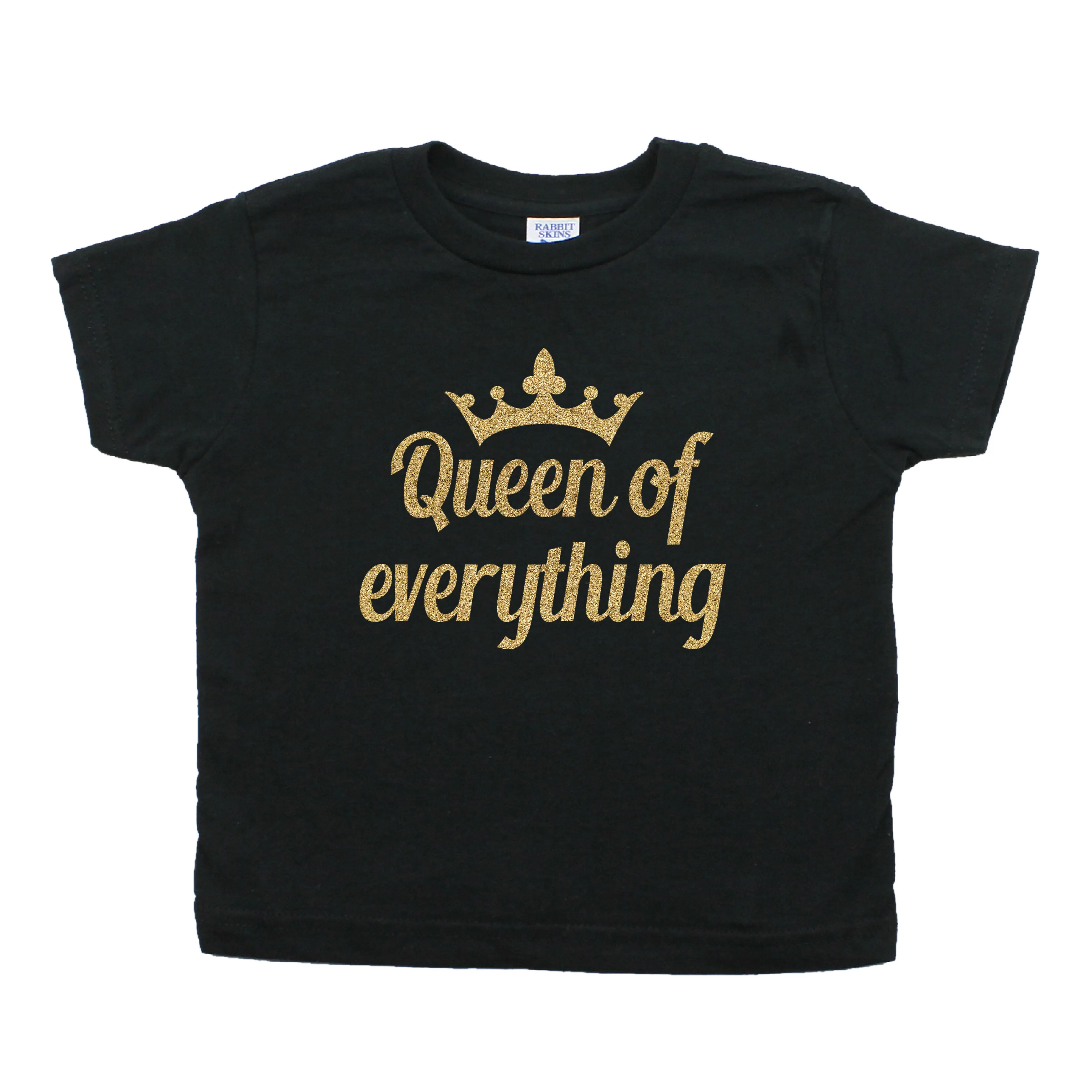 Queen of Everything Toddler Short Sleeve 100% Cotton T-Shirt