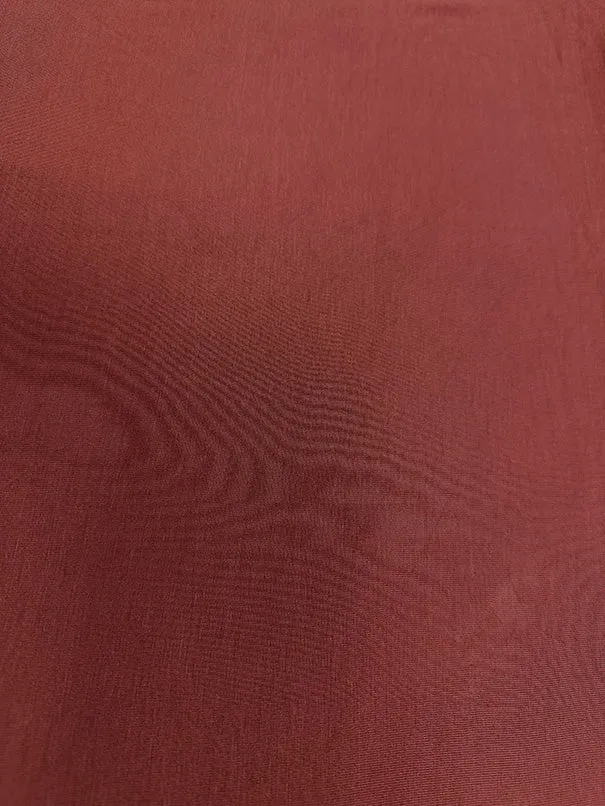 Rust Solid Rayon Spandex Jersey Knit Fabric